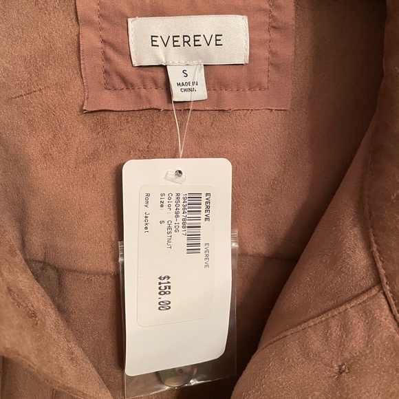 Evereve Romy Jacket in Chestnut Size Small - Picture 5 of 8